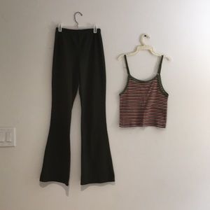 Free People vintage ‘90’s Croptop & mandee’s pants